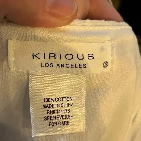 NWT Kurious tie back ruffle sleeve floral tank XS - Picture 4 of 6